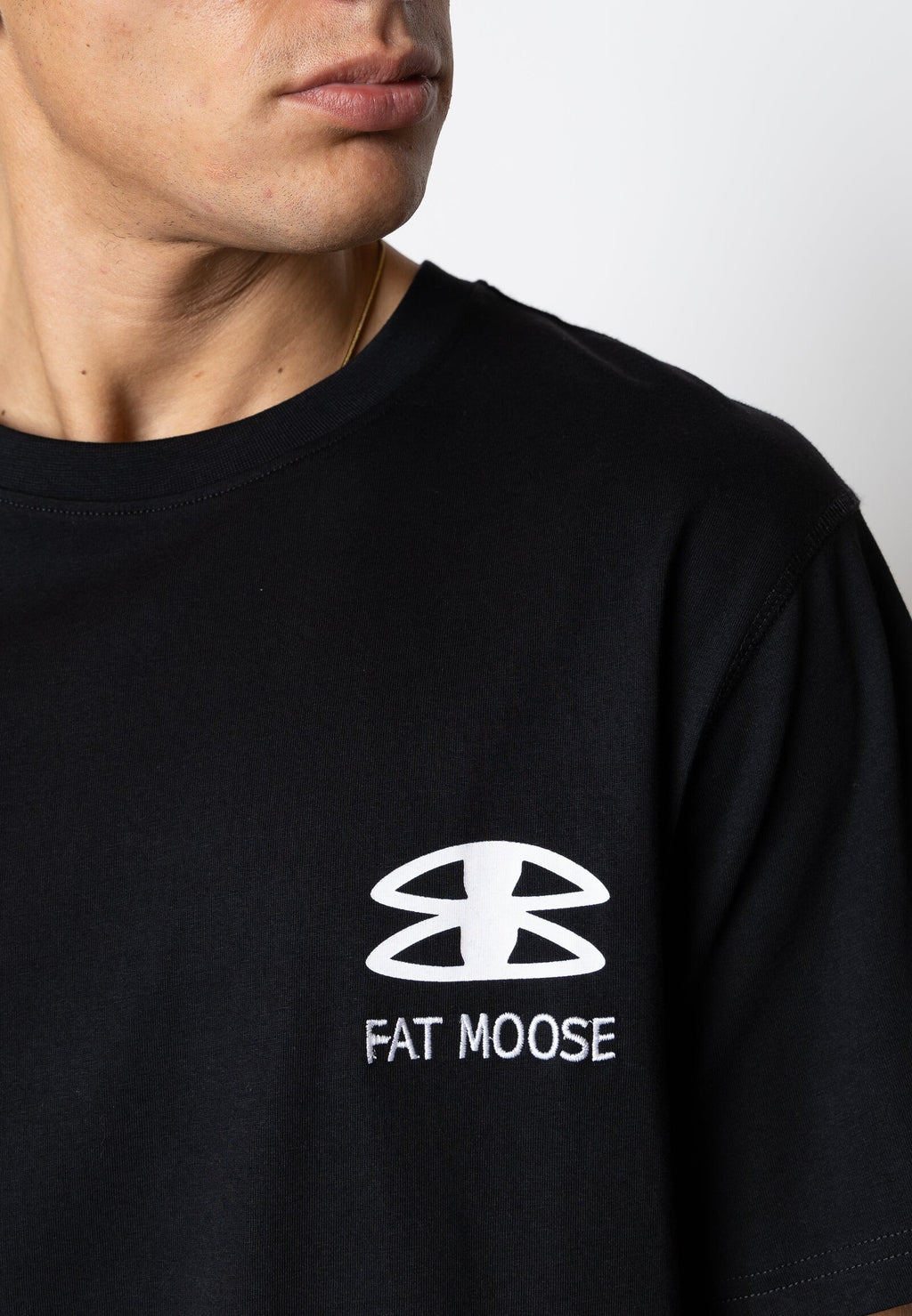 Camiseta Fat Moose Lutz T-shirt Black