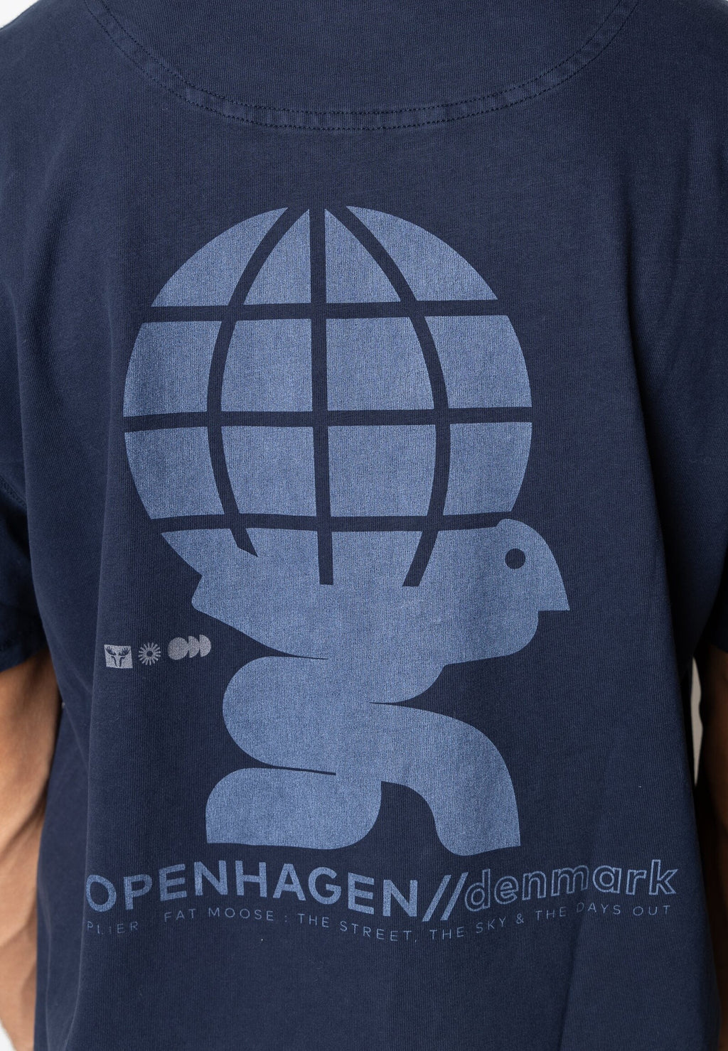 Camiseta Fat Moose Blaze T-shirt Navy