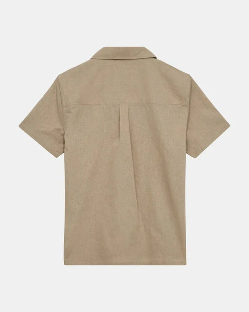 Camisa Anerkjendt Akleo SS Feather Grey