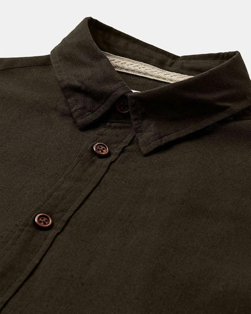 Camisa Anerkjendt Akleif Forest Night Line