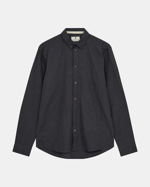 Camisa Anerkjendt Akleif Dark Grey Line