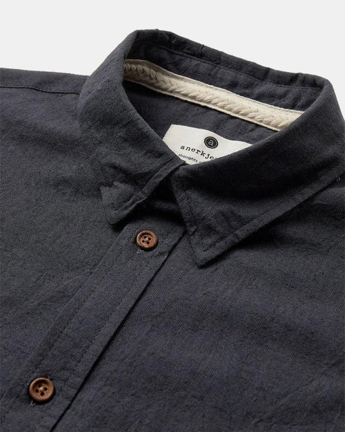 Camisa Anerkjendt Akleif Dark Grey Line