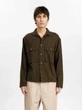 Camisa Anerkjendt Akotto Overshirt Forest Night - Roundtrip