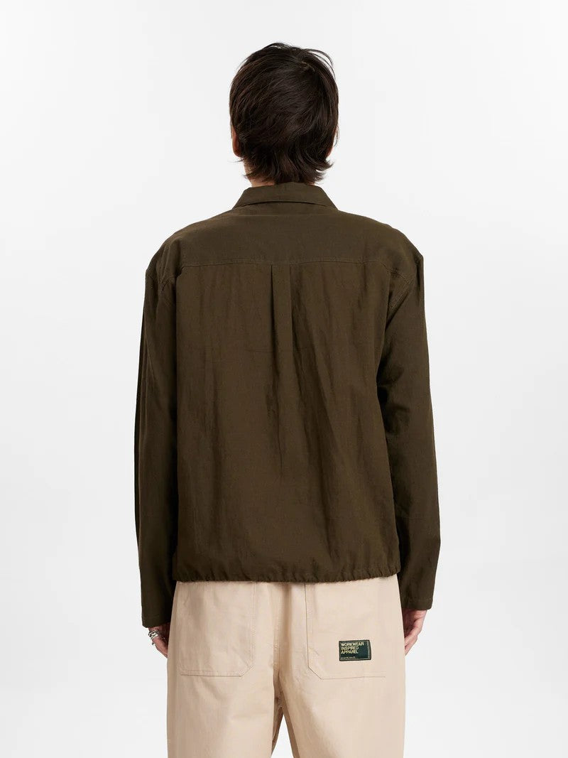 Camisa Anerkjendt Akotto Overshirt Forest Night