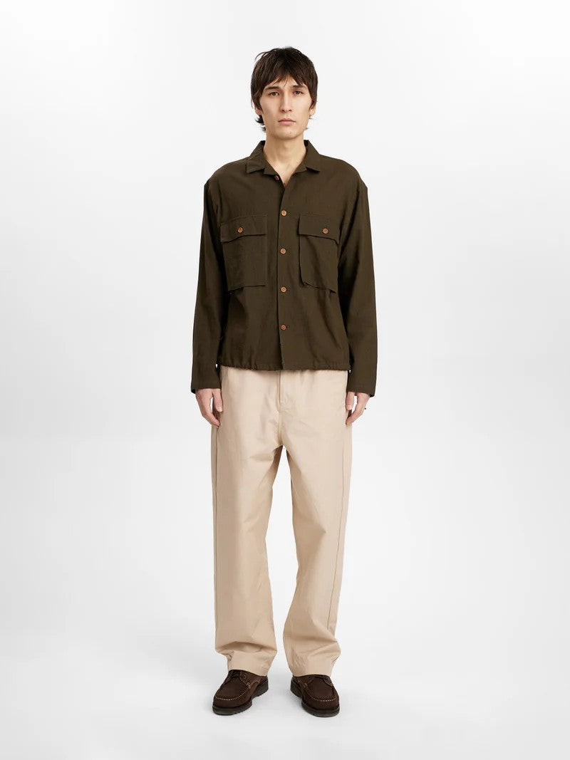 Camisa Anerkjendt Akotto Overshirt Forest Night