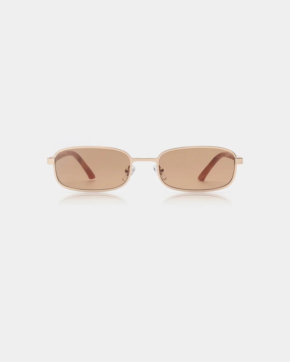 Gafas de sol A.Kjaerbede Noah Gold Burnt Amber