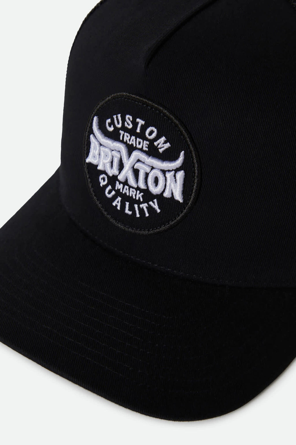 Gorra Brixton Gibson Netplus Trucker Hat Black/Black