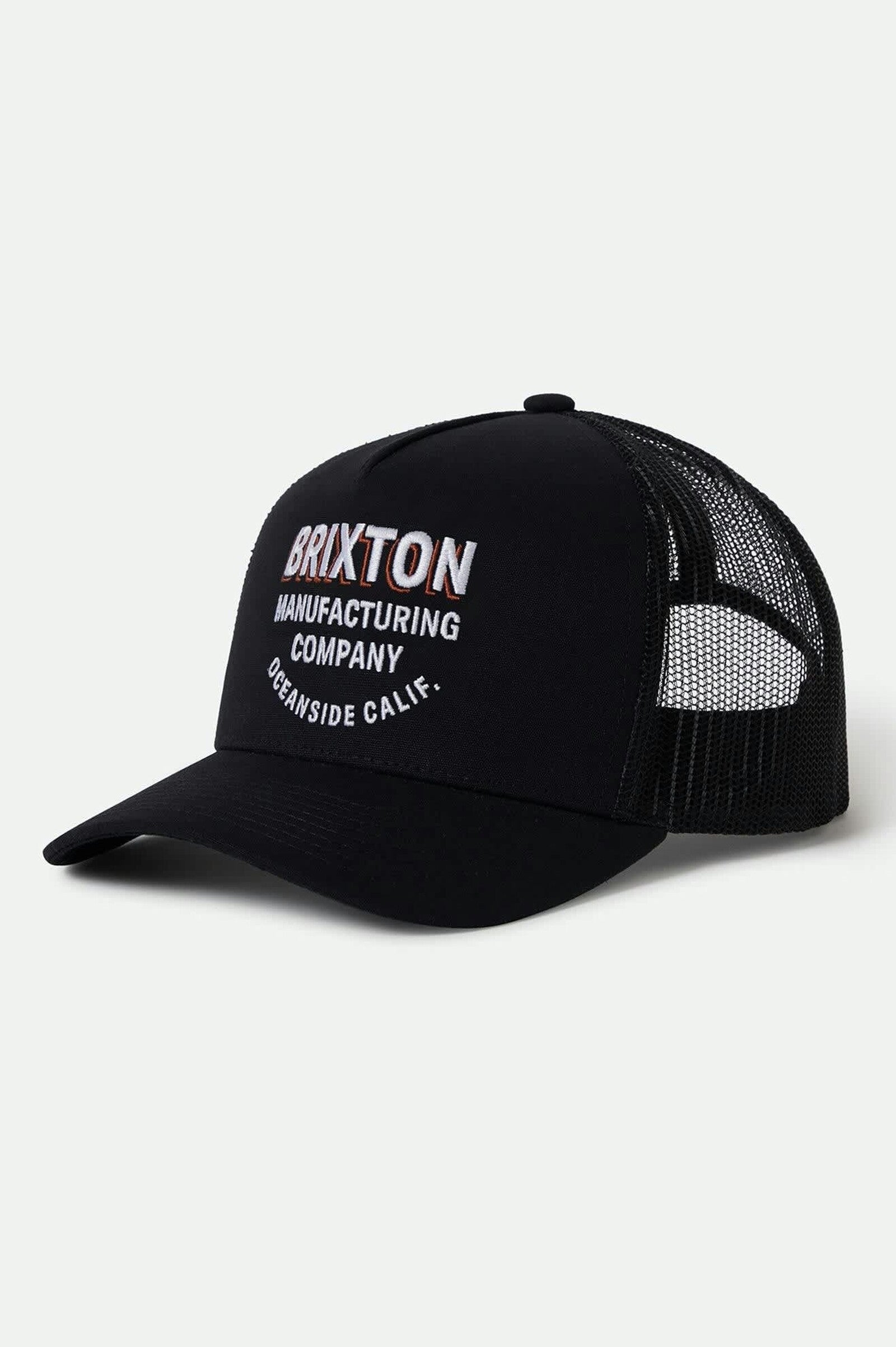 Gorra Brixton Redoubt Crest Netplus Black Black