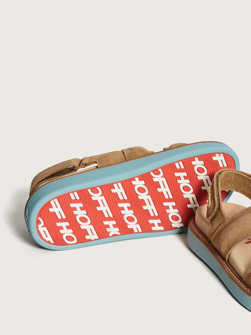 Sandalias Hoff Road Marrón Mujer