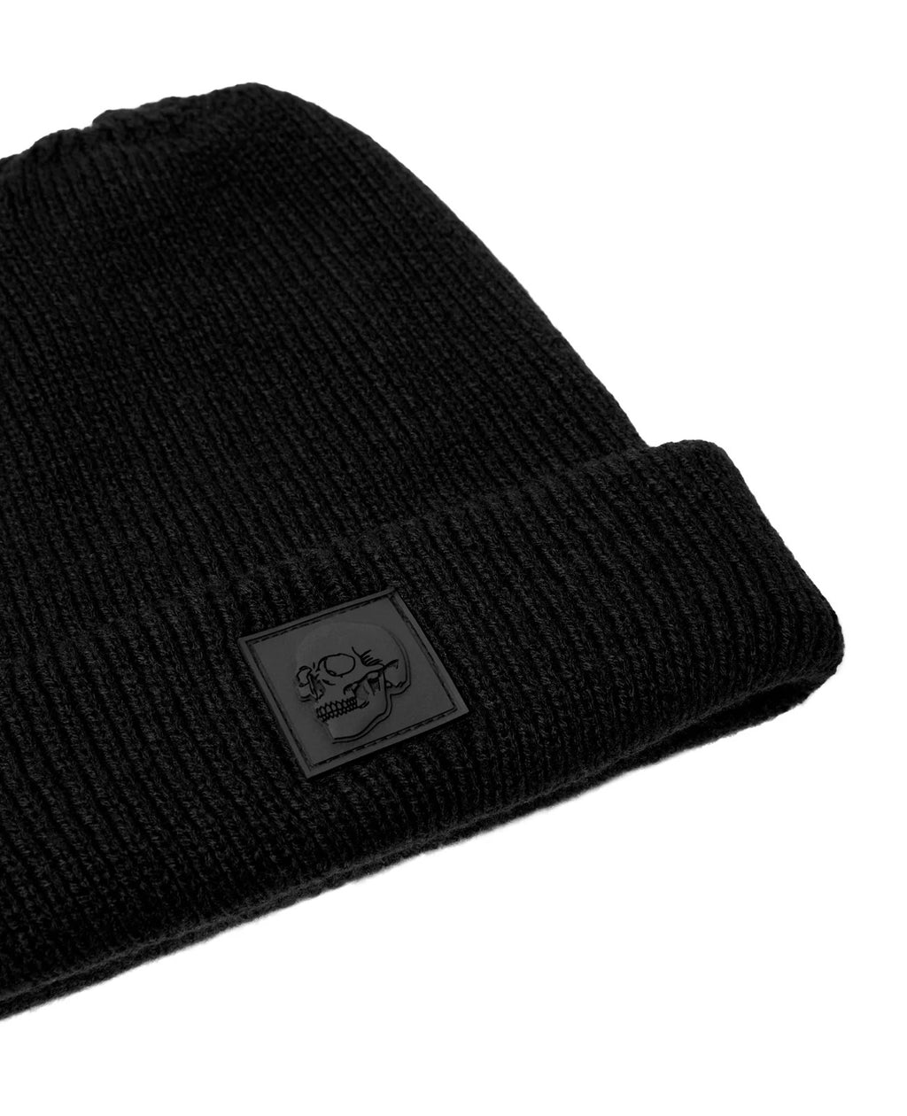 Gorro Le Crane Knit Logo cuffed Beanie Black
