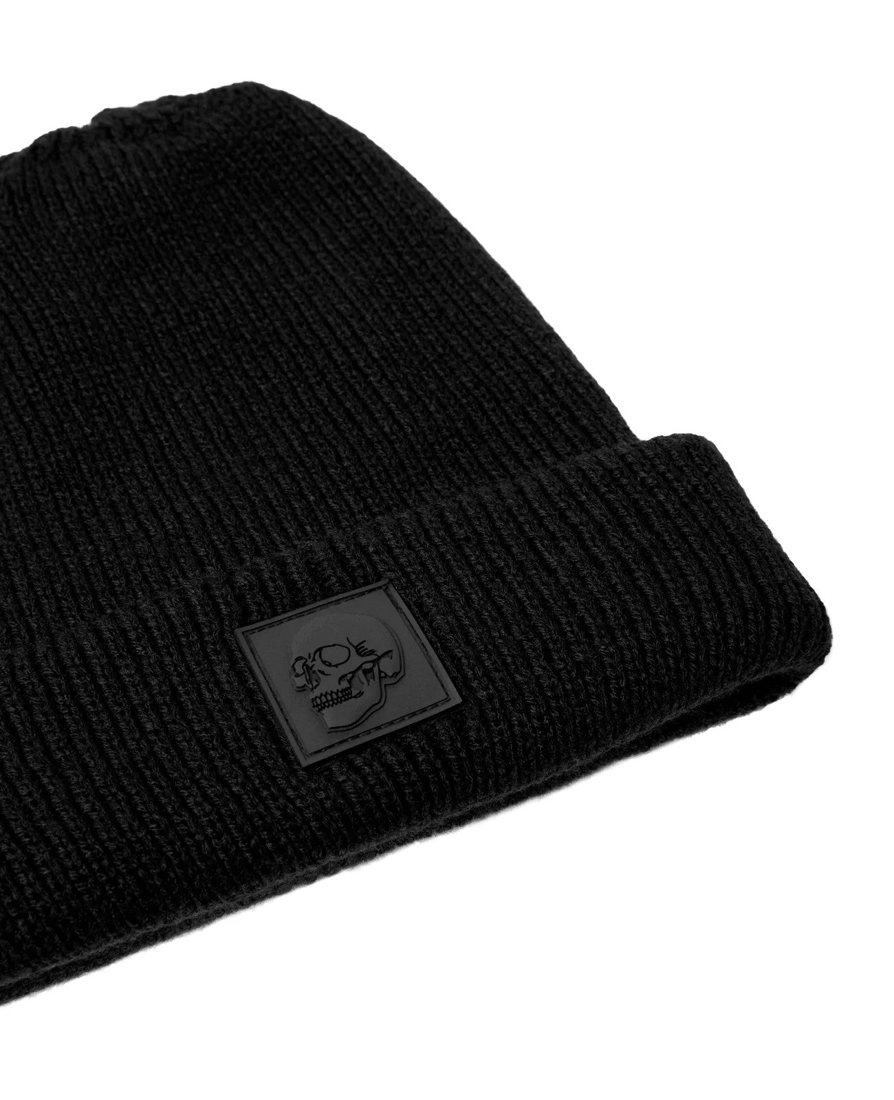 Gorro Le Crane Knit Logo cuffed Beanie Black