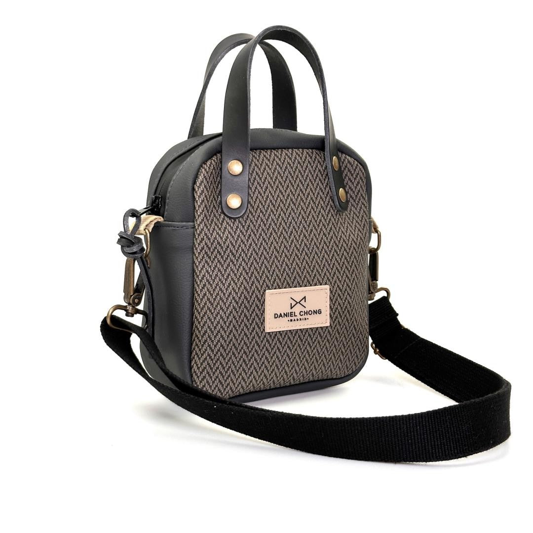 Bandolera Daniel Chong Urban Box mini con asas