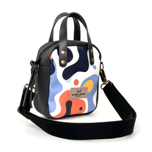 Bandolera Daniel Chong Urban Box mini con asas