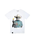 Camiseta Le Crane Pablo Skull Blanco - Roundtrip