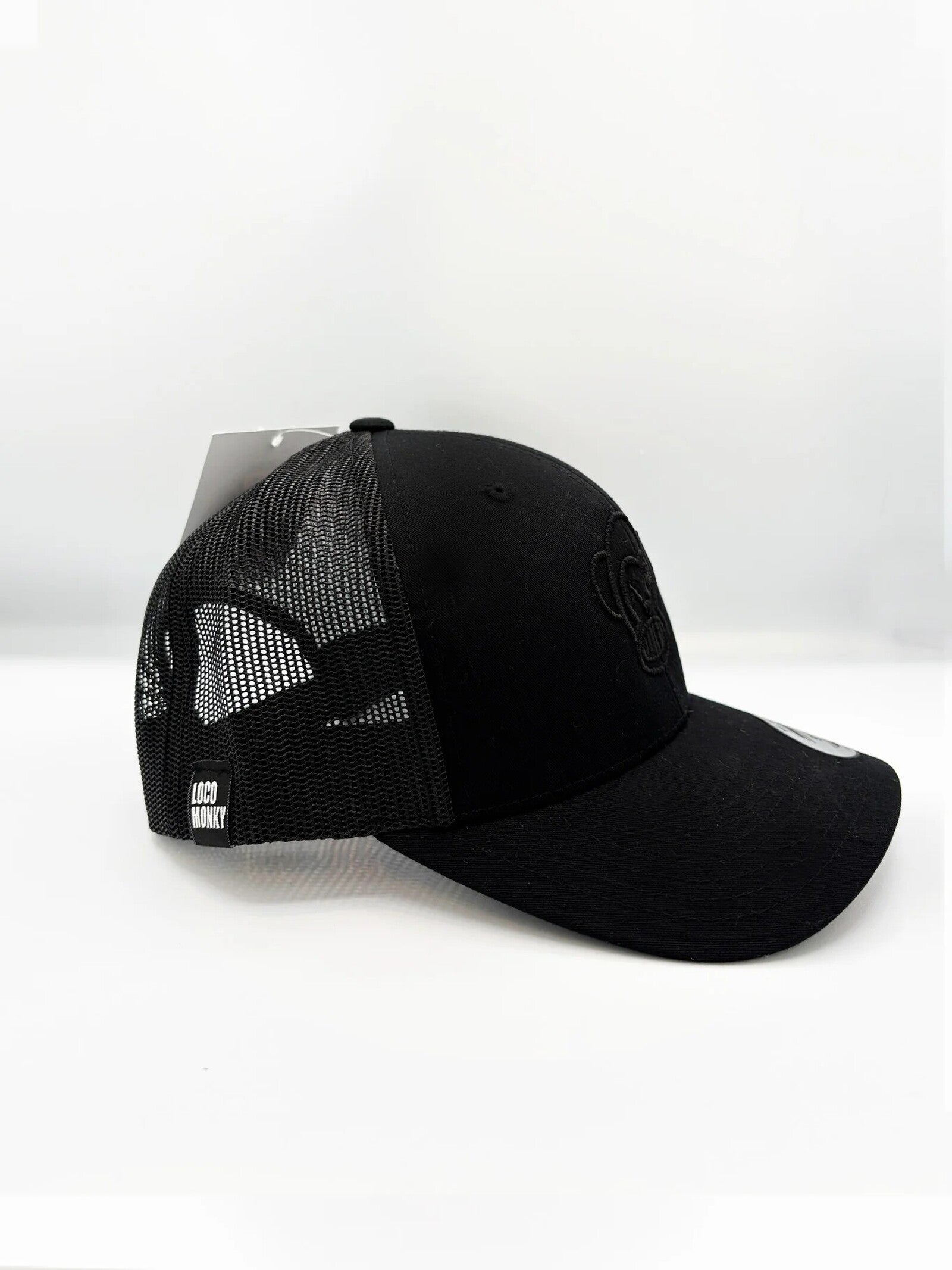 Gorra Loco Monky Puro loco Bordado Negro