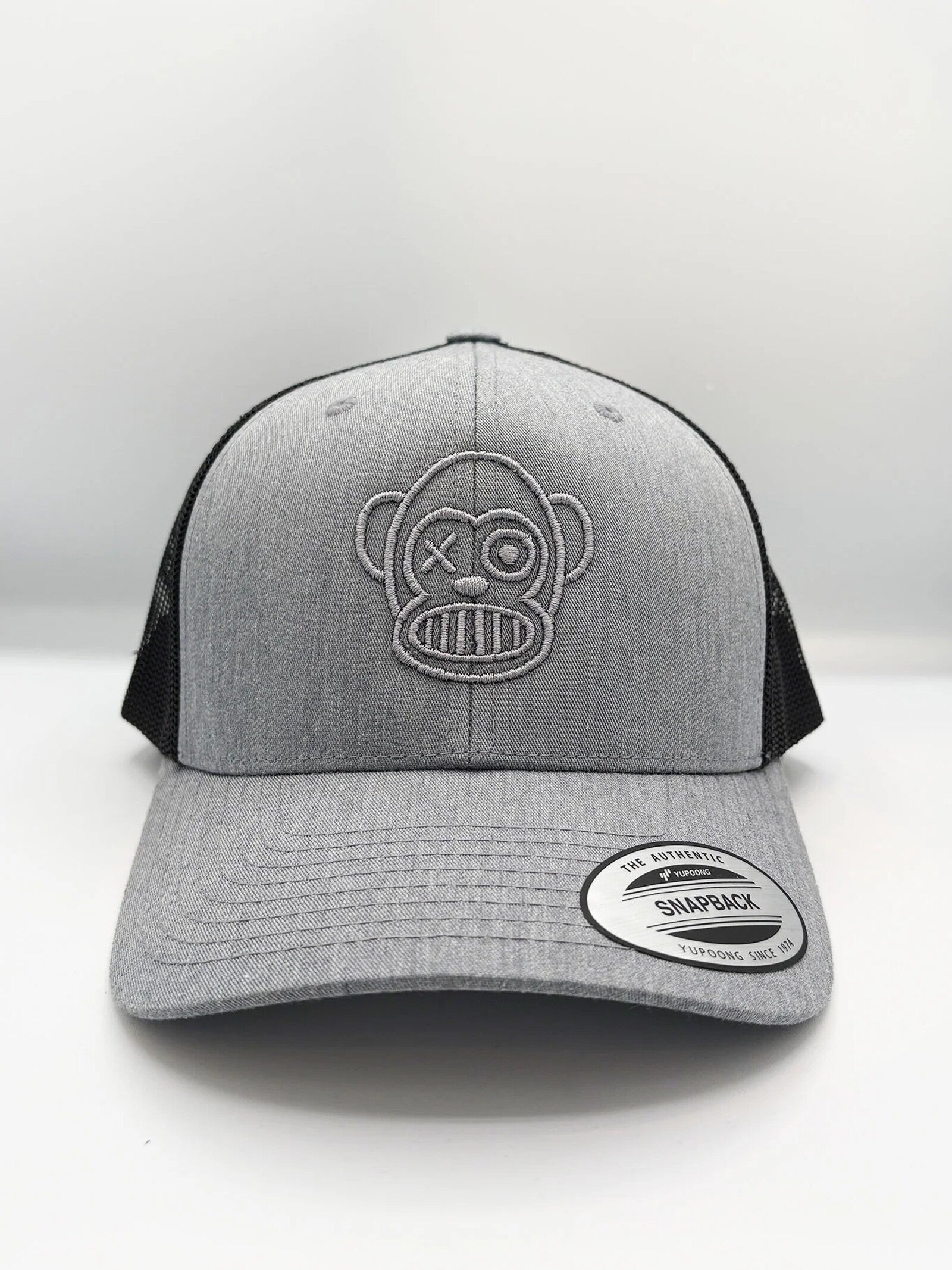Gorra Loco Monky Puro loco Bordado Heather/Black
