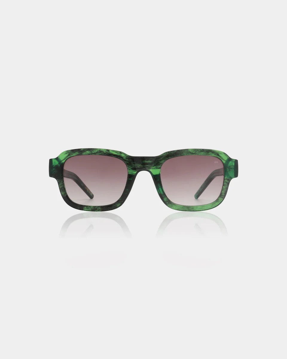 A.Kjaerbede Halo Green Marble Transparent, Gafas de sol