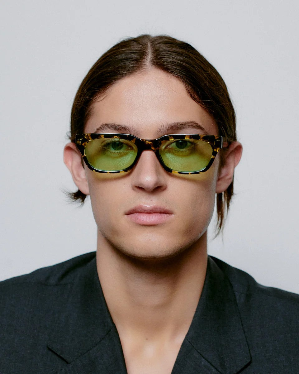 A.Kjaerbede Bror Black Yellow Tortoise, Gafas de sol
