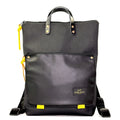 Mochila Daniel Chong Book Holder impermeable con bolsillo trasero negro