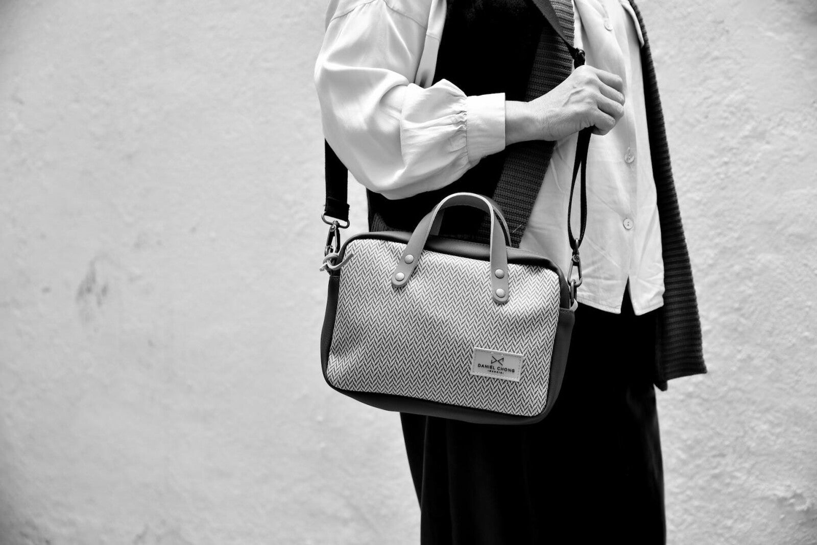 Bandolera Daniel Chong Urban Box con asas Parole