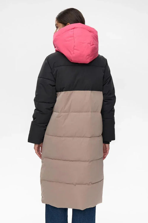 Abrigo Nümph Nutriane Taupe - Roundtrip