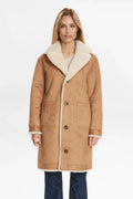 Abrigo Nümph Nuelliot Reversible Cognac - Roundtrip