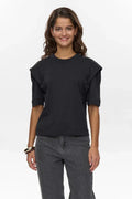 Camiseta Nümph Nucoralee Negro