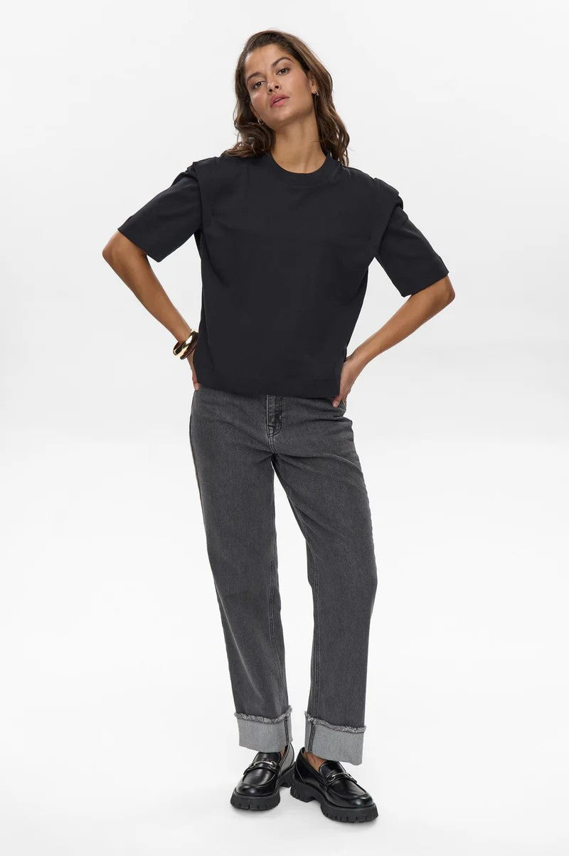 Camiseta Nümph Nucoralee Negro