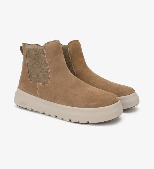 Botas Mujer Pitas Nantes Camel Estilo Chelsea