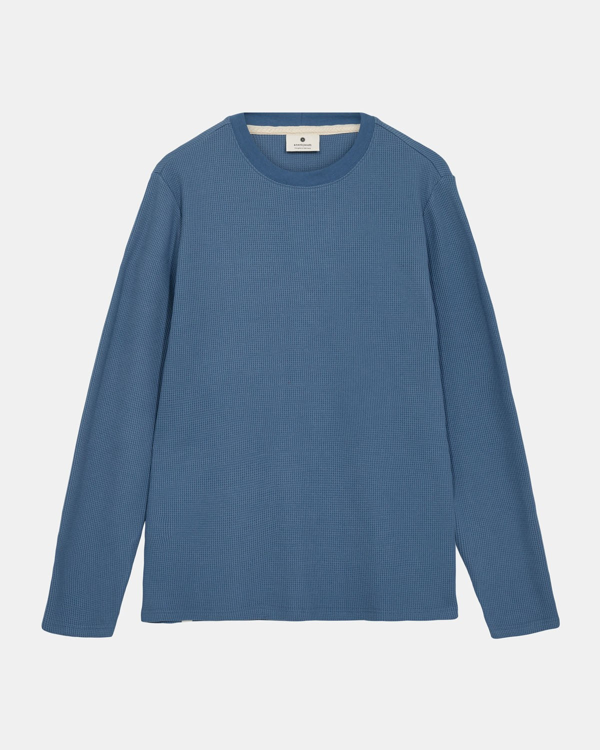 Camiseta Anerkjendt Akkikki Waffle Copen Blue