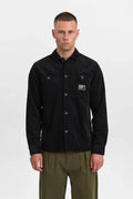 Camisa Anerkjendt Aktheo Cord overshirt Negro - Roundtrip