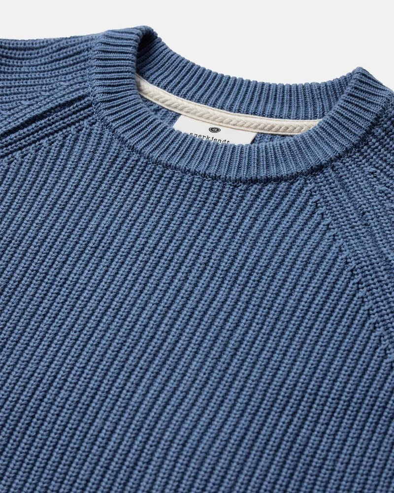 Jersey Anerkjendt Aksune Patent Knit Copen blue