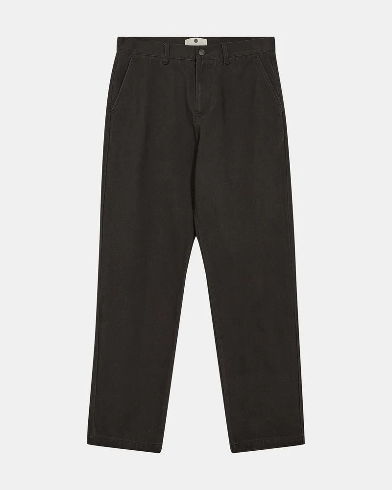 Pantalones Anerkjendt Akjan Twill Pants Granite Grey