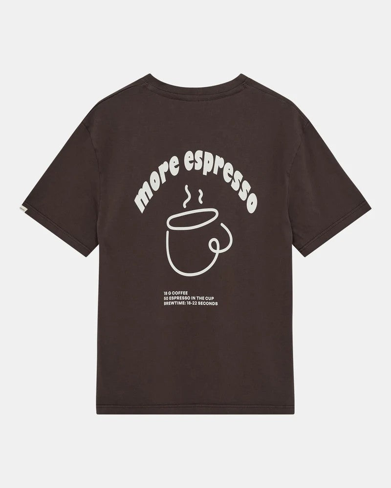 Camiseta Anerkjendt Akvillads Espresso print Mulch