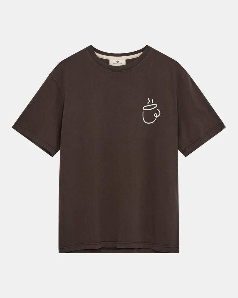 Camiseta Anerkjendt Akvillads Espresso print Mulch