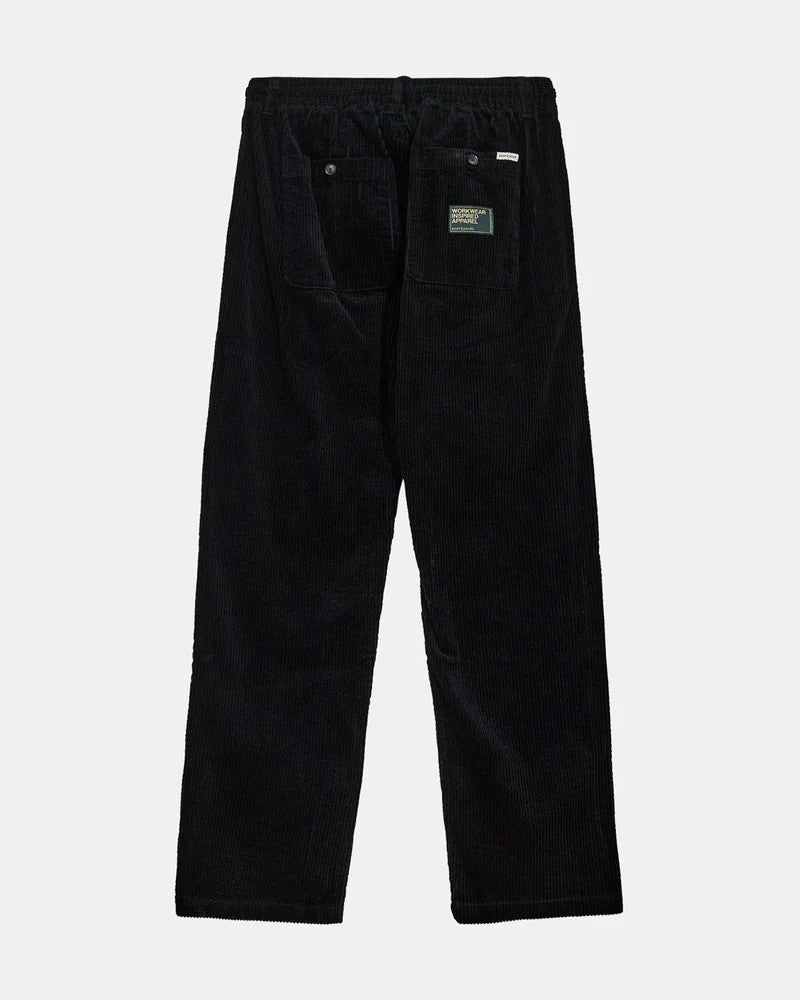 Pantalones Anerkjendt Akjan Cord Pleat Negro