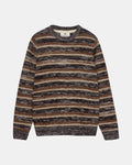 Jersey Anerkjendt Aksune Reverse Stripe Knit Mulch