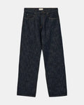 Pantalones Vaqueros Anerkjendt Akjonas Midnight Raw - Roundtrip