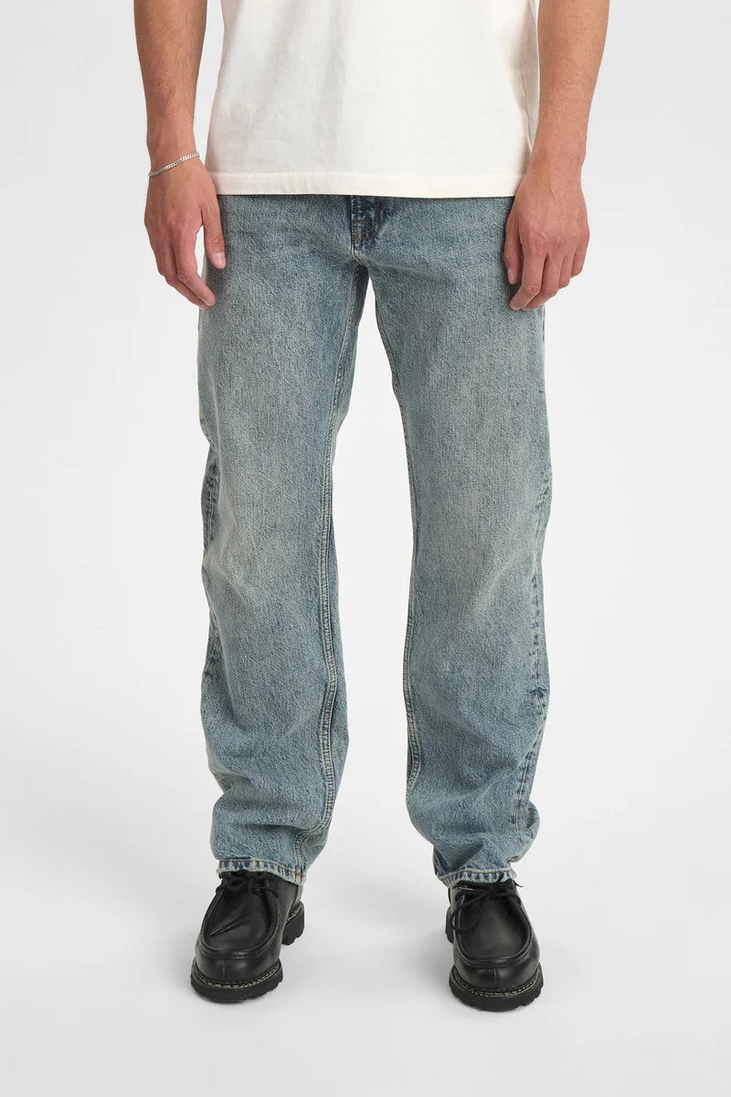 Pantalones Vaqueros Anerkjendt Akjustin Medium Blue Marble
