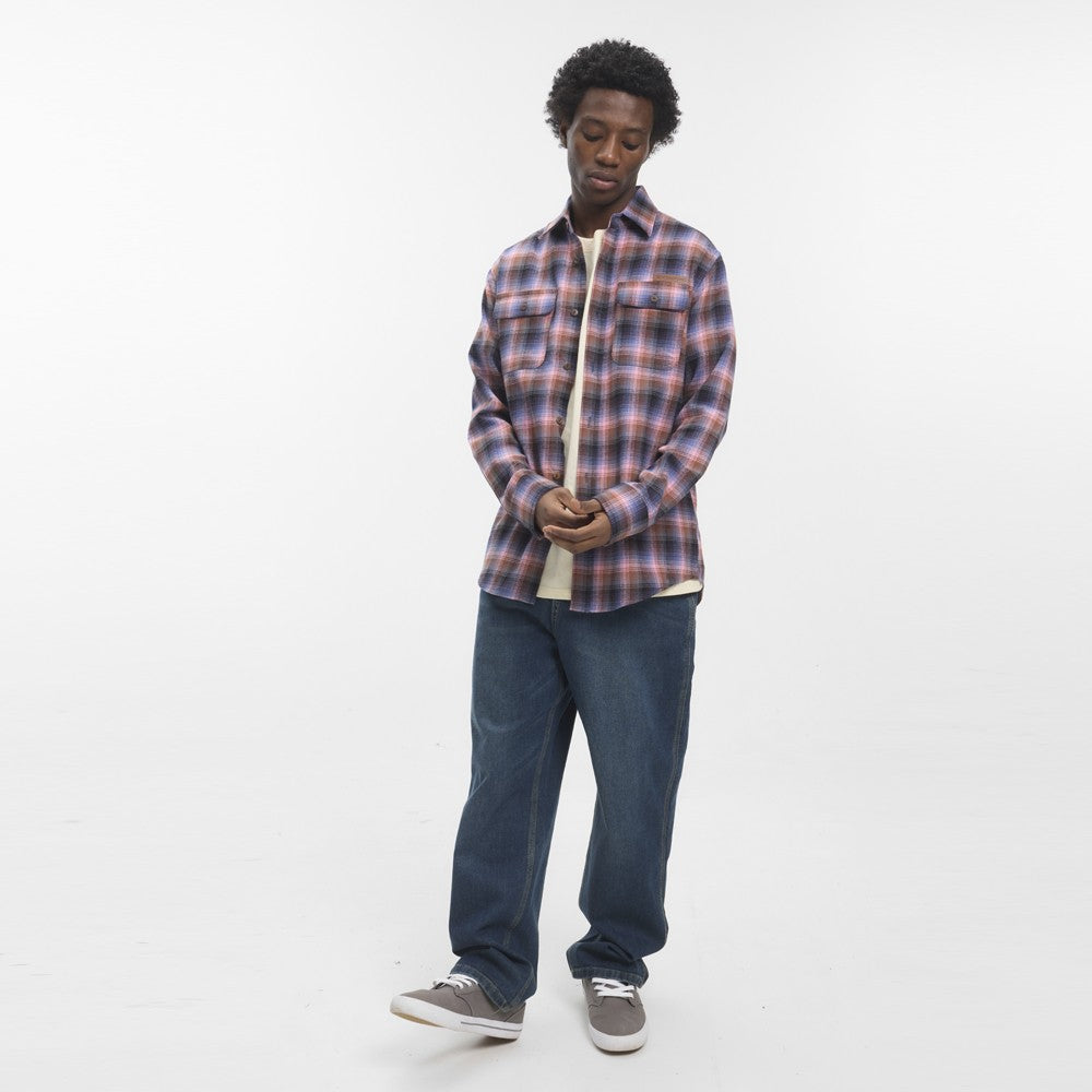 Camisa Hydroponic Clayton Blue Pink Check