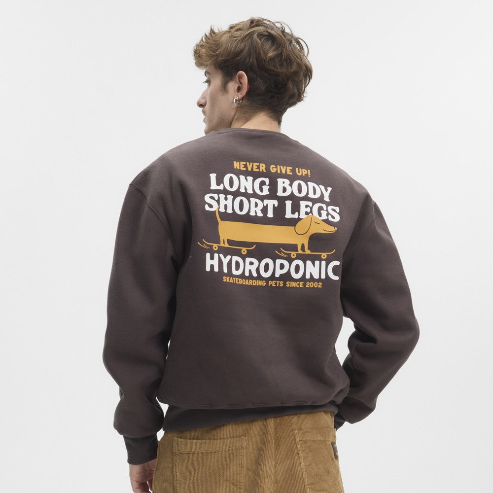 Sudadera Hydroponic Dachsund Charcoal