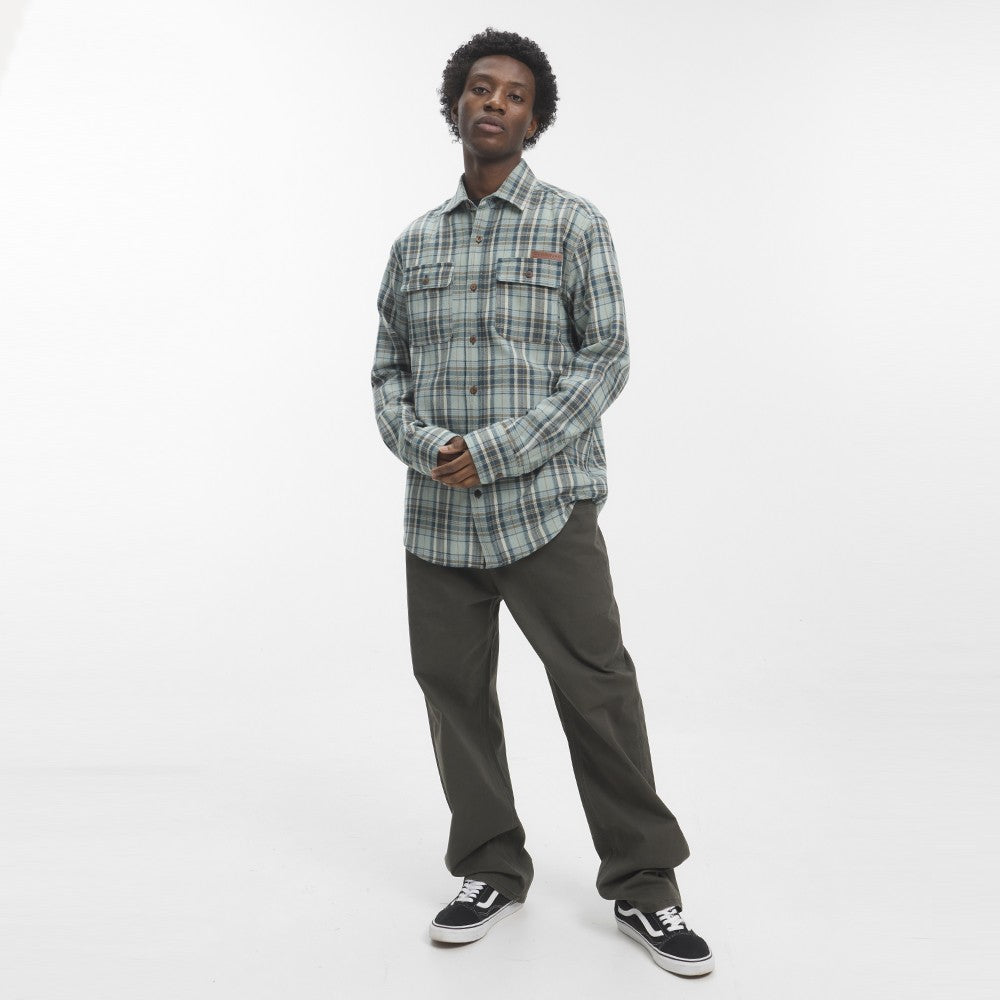 Camisa Hydroponic Surrey Green Check