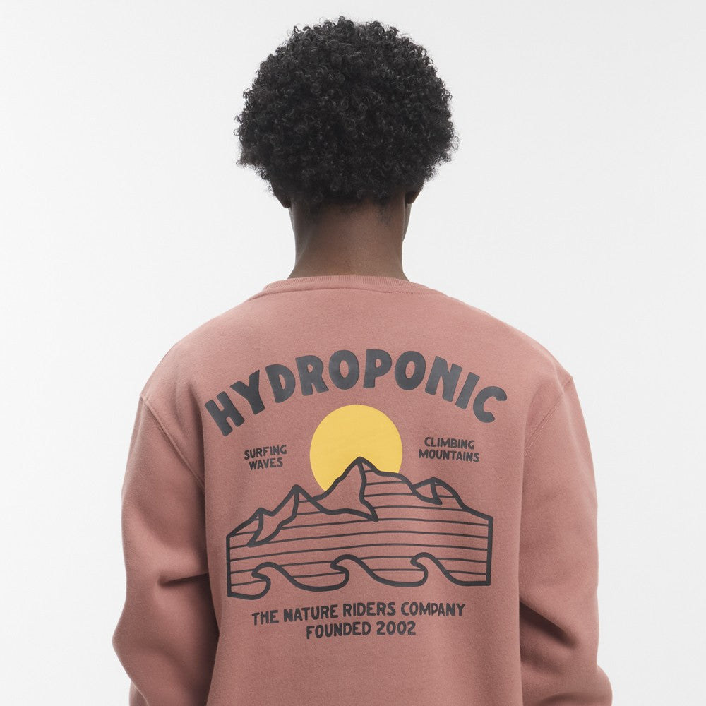 Sudadera Hydroponic Nature Terracota