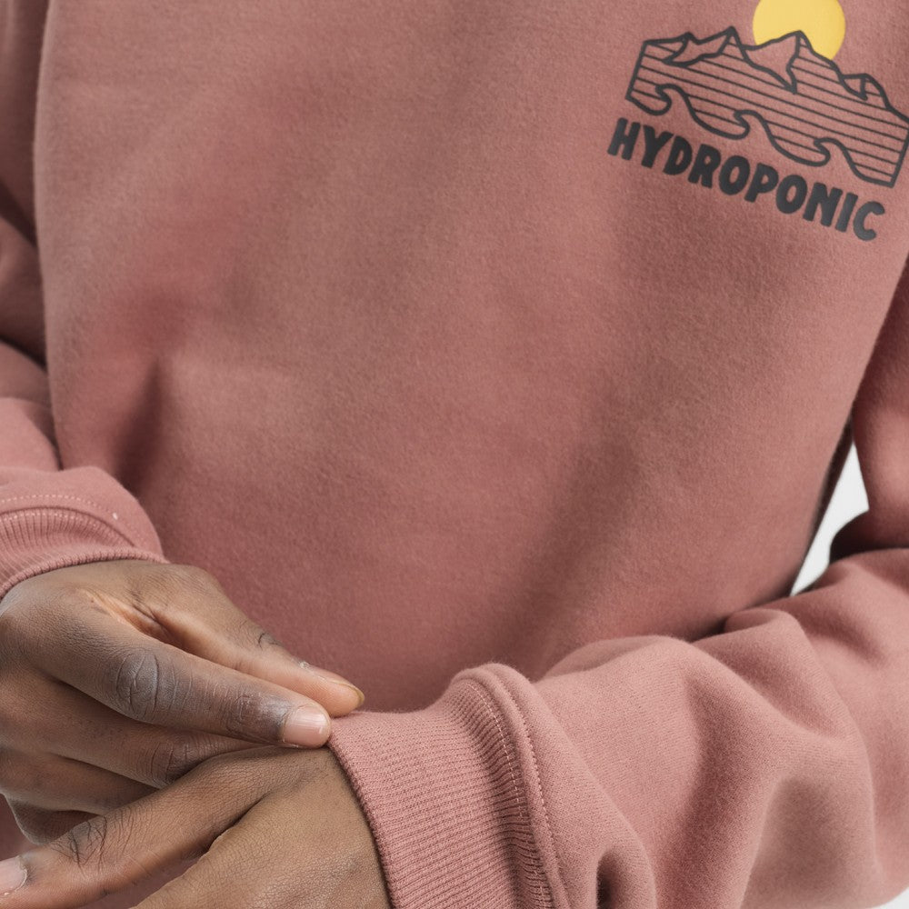 Sudadera Hydroponic Nature Terracota