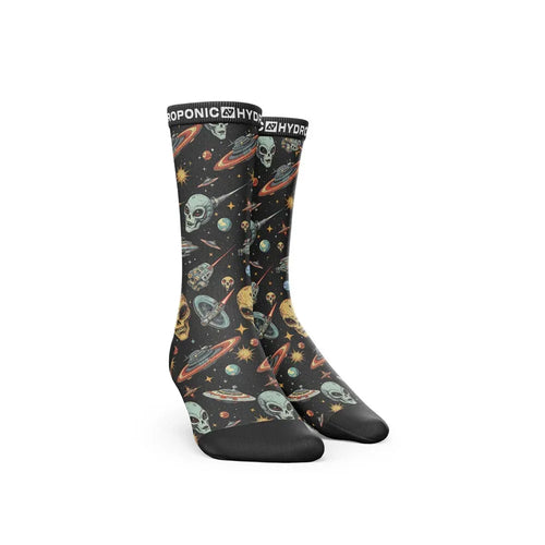 Calcetines Hydroponic Flagship Black Space