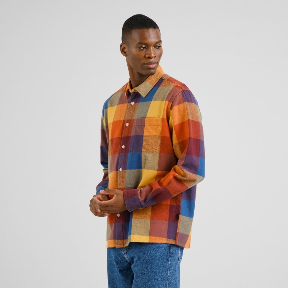 Camisa Dedicated Rute Flannel Check Multicolor