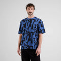 Camiseta Dedicated Skanstull Abstract Chaos Blue - Roundtrip