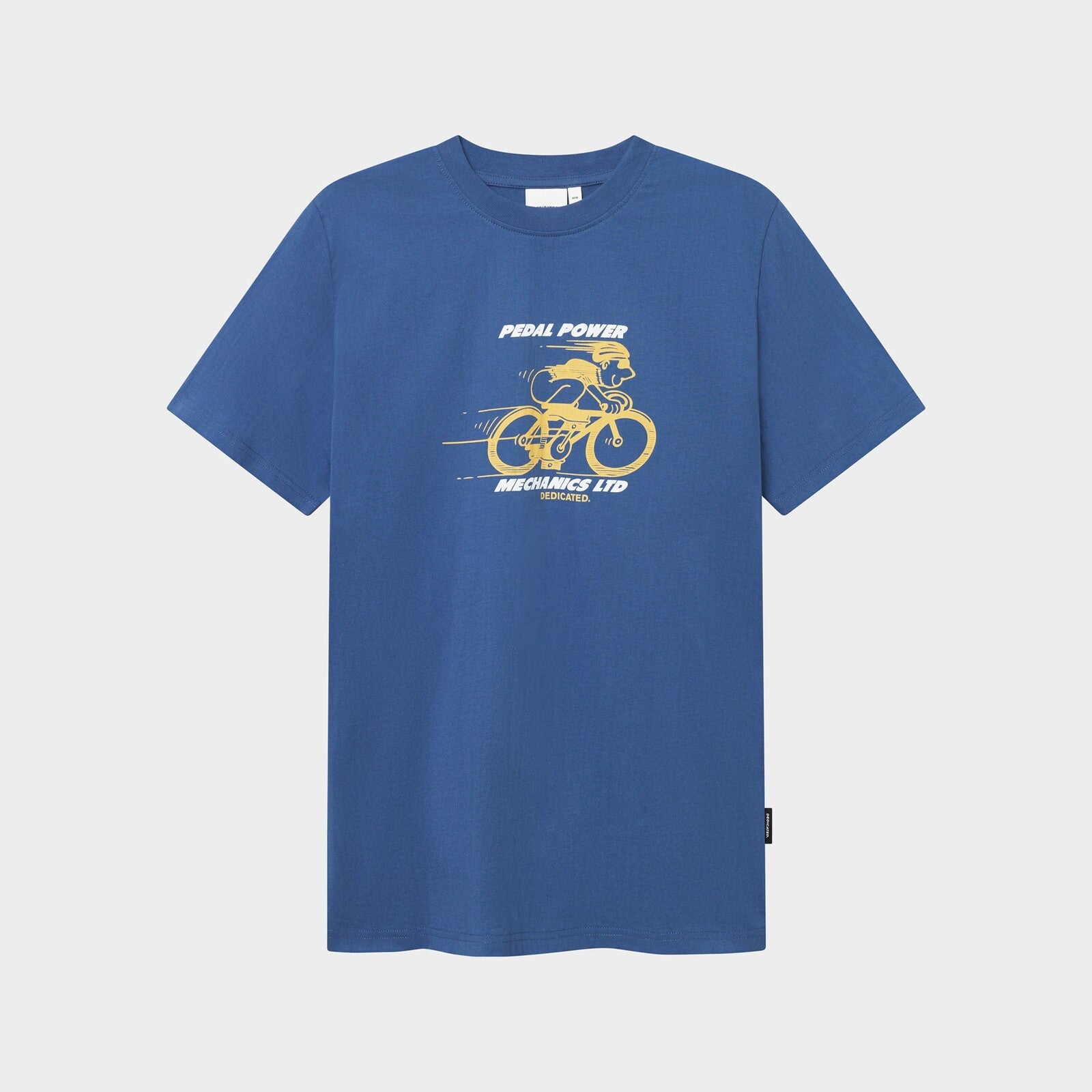 Camiseta Dedicated Stockholm Pedal Power True Blue