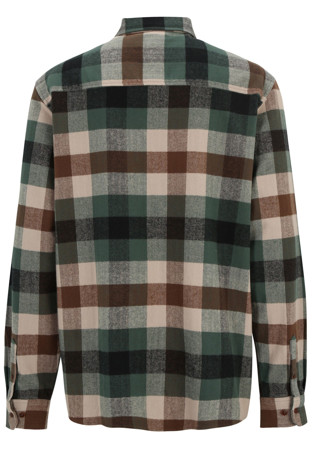 Camisa Iriedaily Lumber Fella Shirt Jungle Green