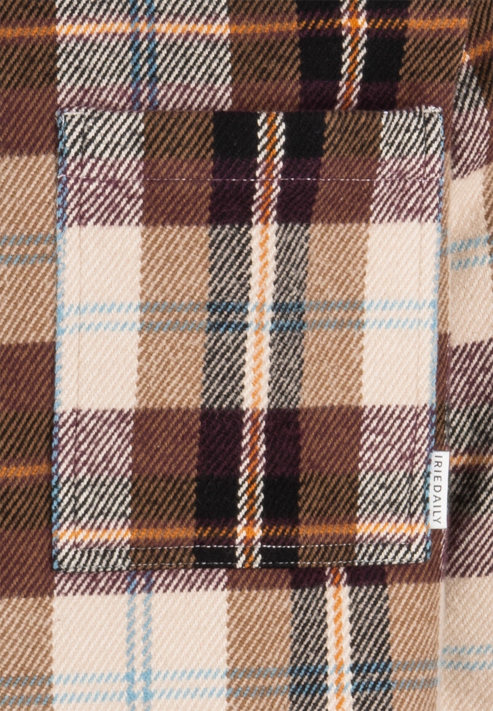 Camisa Iriedaily Chillax Lumber Shirt Sandstone